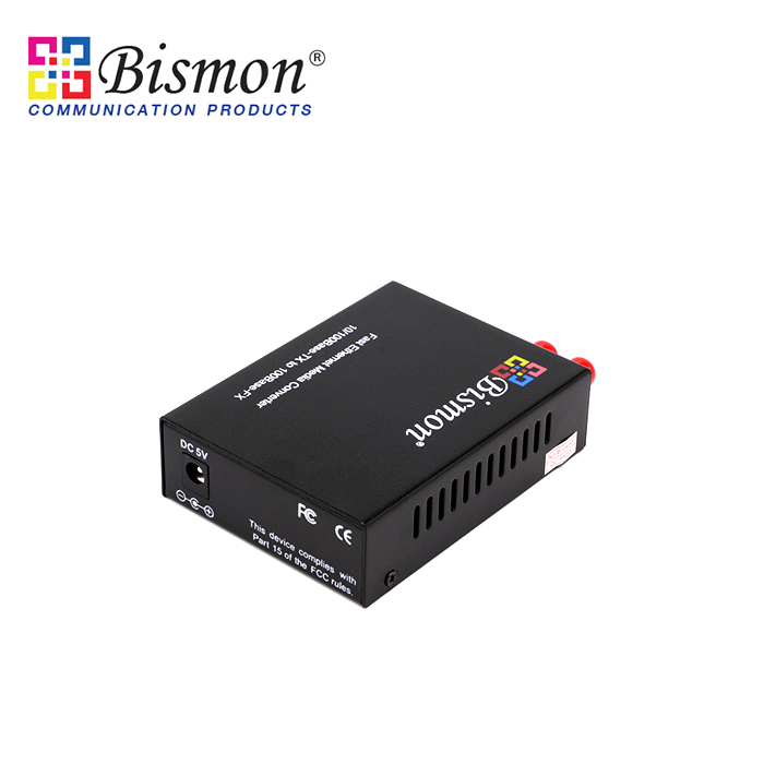 Media Convertor 10/100Base-TX to 100Base-FX ,(Multi-mode,ST Port)
